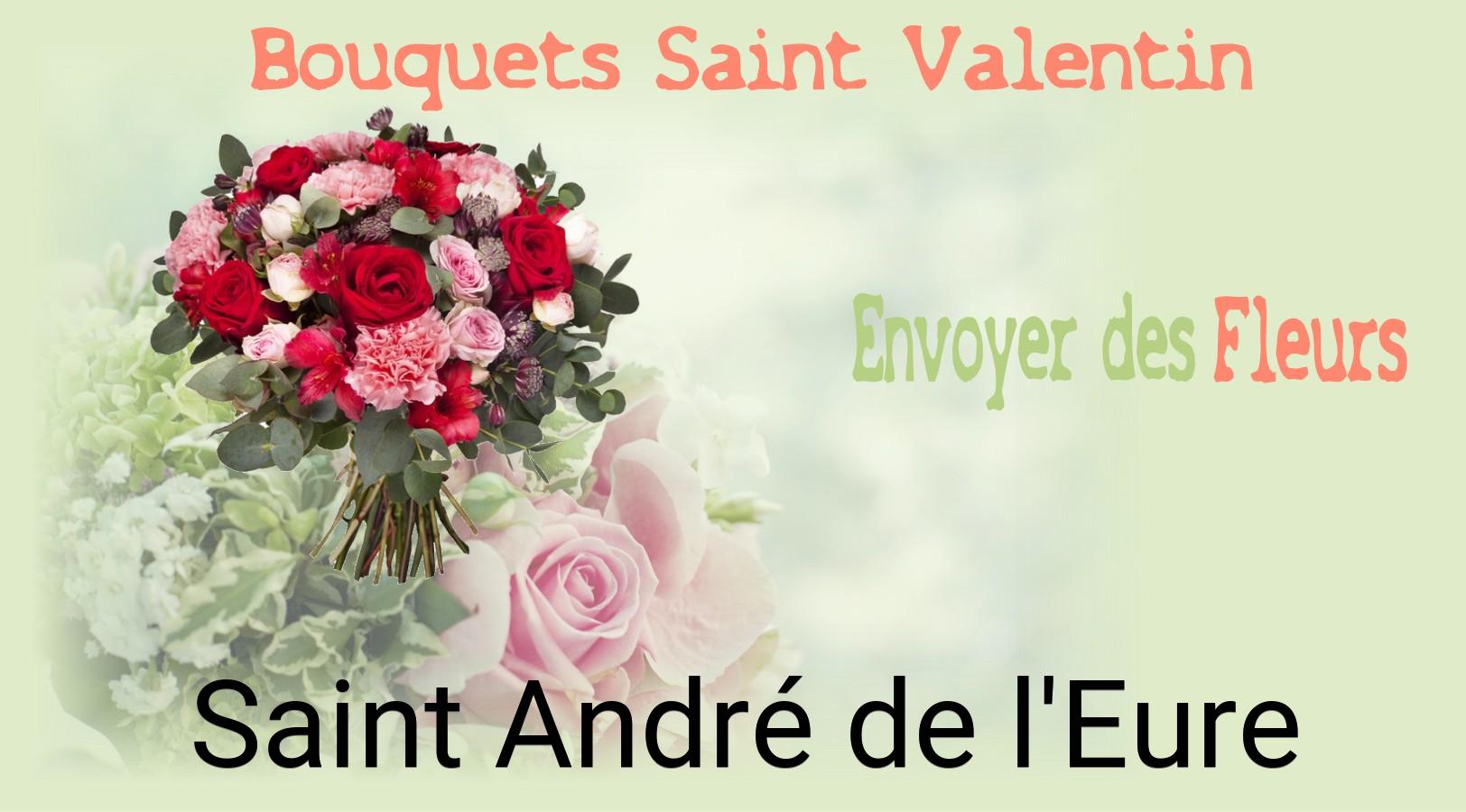Roses de Saint-Valentin livrées à Saint-André-de-l'Eure
